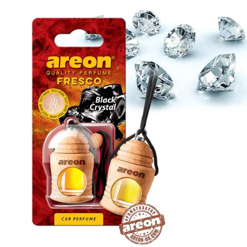 Освіжувач рідкий бочка 4ml - "Areon" - Fresco - Black Crystal (Чорний Кристал) Освіжувач рідкий бочка 4ml - "Areon" - Fresco - Black Crystal (Чорний Кристал)