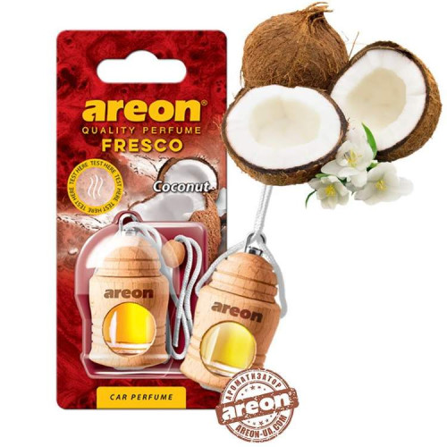 Освіжувач рідкий бочка 4ml - "Areon" - Fresco - Coconut (Кокос)