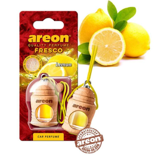 Освіжувач рідкий бочка 4ml - "Areon" - Fresco - Lemon (Лимон)