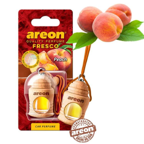 Освіжувач рідкий бочка 4ml - "Areon" - Fresco - Peach (Персик)