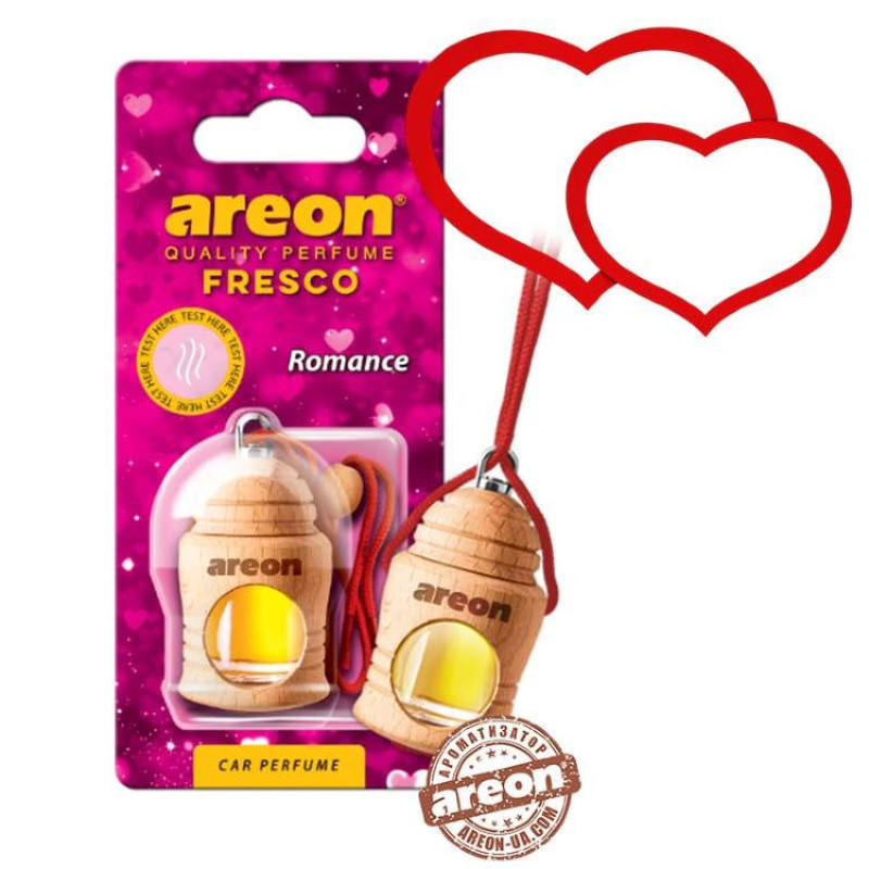 Освіжувач рідкий бочка 4ml - "Areon" - Fresco - Romance (Романс) Освіжувач рідкий бочка 4ml - "Areon" - Fresco - Romance (Романс)