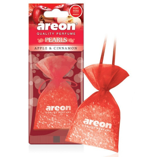 Освіжувач силіконові гранули 25gr - "Areon" - Pearls - Apple&Cinnamon (Яблуко-Кориця)