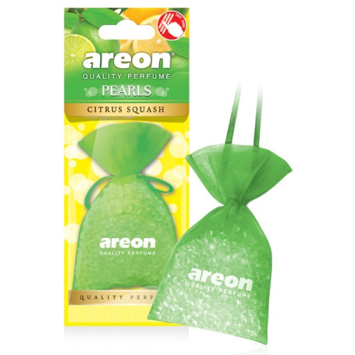 Освіжувач силіконові гранули 25gr - "Areon" - Pearls - Citrus Squash (Цитрусовий Сквош)