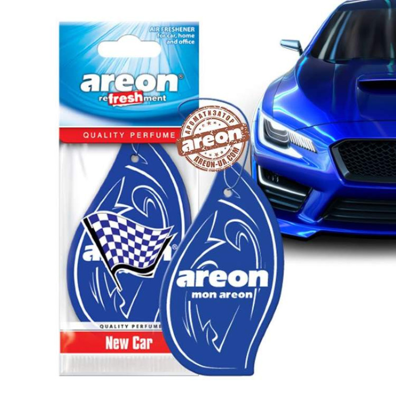 Освіжувач сухий лист - "Areon" - Classic - New Car (Нова Машина)
