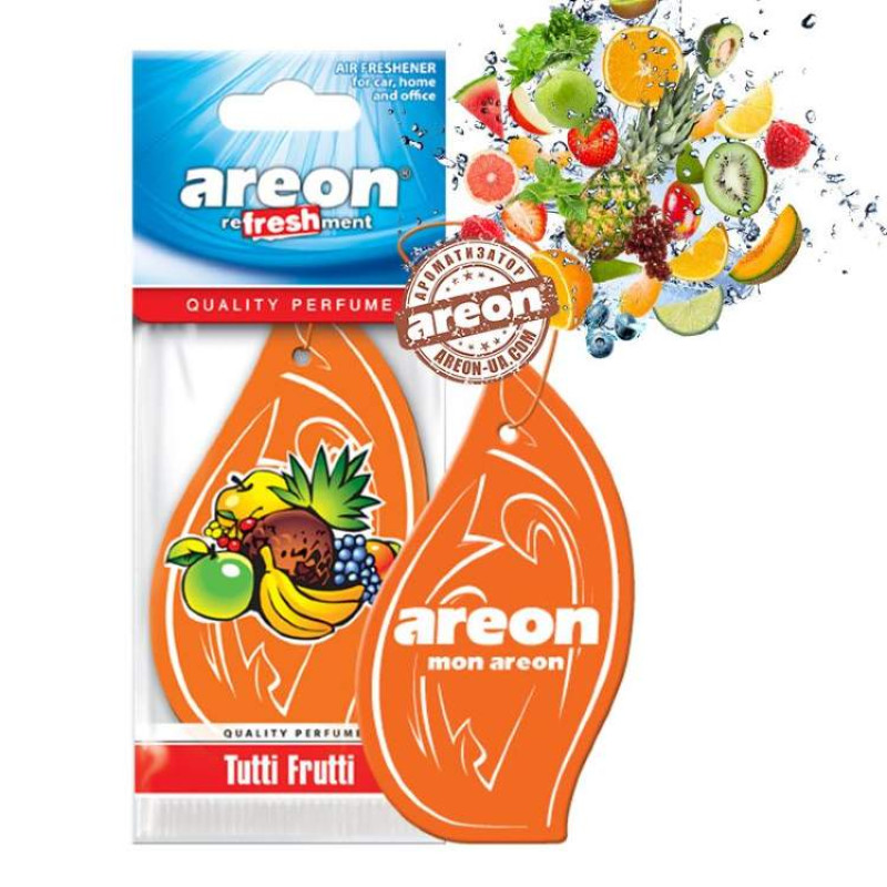 Освіжувач сухий лист - "Areon" - Classic - Tutti-Frutti (Тутті-Фрутті) Ходовий