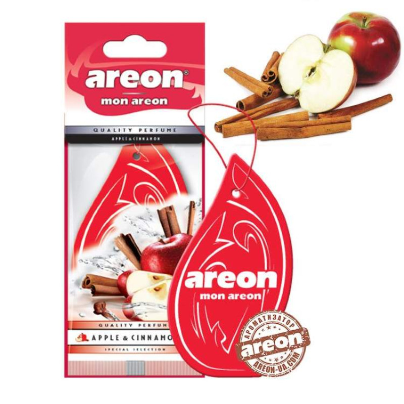 Освіжувач сухий лист - "Areon" - Mon лист - Apple-Cinnamon (Яблуко-Кориця) Освіжувач сухий лист - "Areon" - Mon лист - Apple-Cinnamon (Яблуко-Кориця)