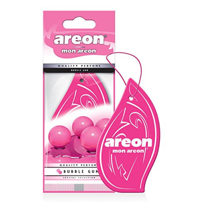 Освіжувач сухий лист - "Areon" - Mon лист - Bubble Gum (Жуйка)