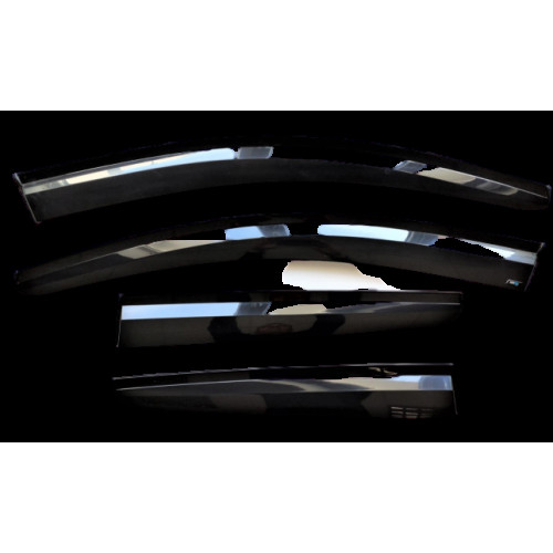 Дефлектори вікон Nissan Qashqai 2007-2014 скотч "Sunplex" SP-S-76