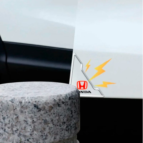 Плівка захисна для дверних КУТІВ Honda силіконова прозора (4шт)