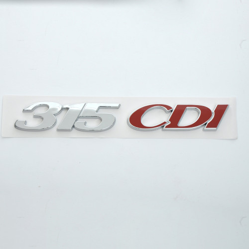 Емблема - напис "315 CDI" скотч 215х28 мм 2007-2013 (wiwo 906 817 1014)