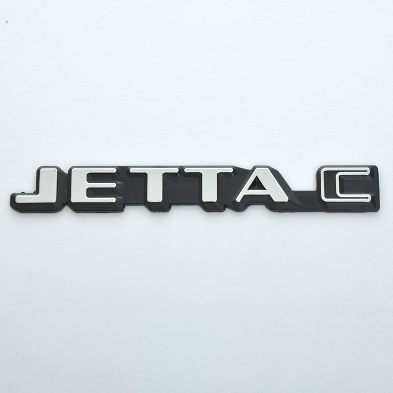 Емблема - напис "JETTA C" скотч 195х25 мм