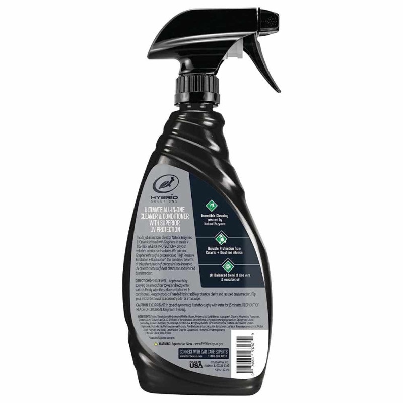 Очищувач пластику тригер 500ml "Turtle Wax Hybrid Solutions" з керамікою та графеном 54061