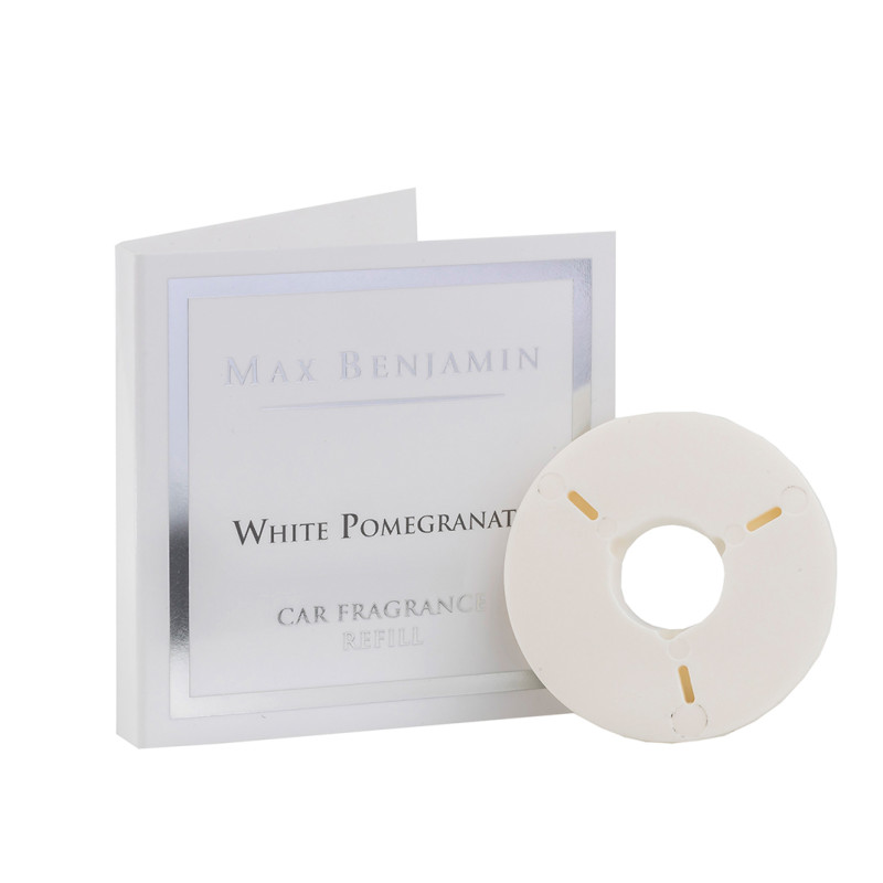 Освіжувач - "Max Benjamine" - Car Fragrance - White Pomegranate (Білий гранат) запаска