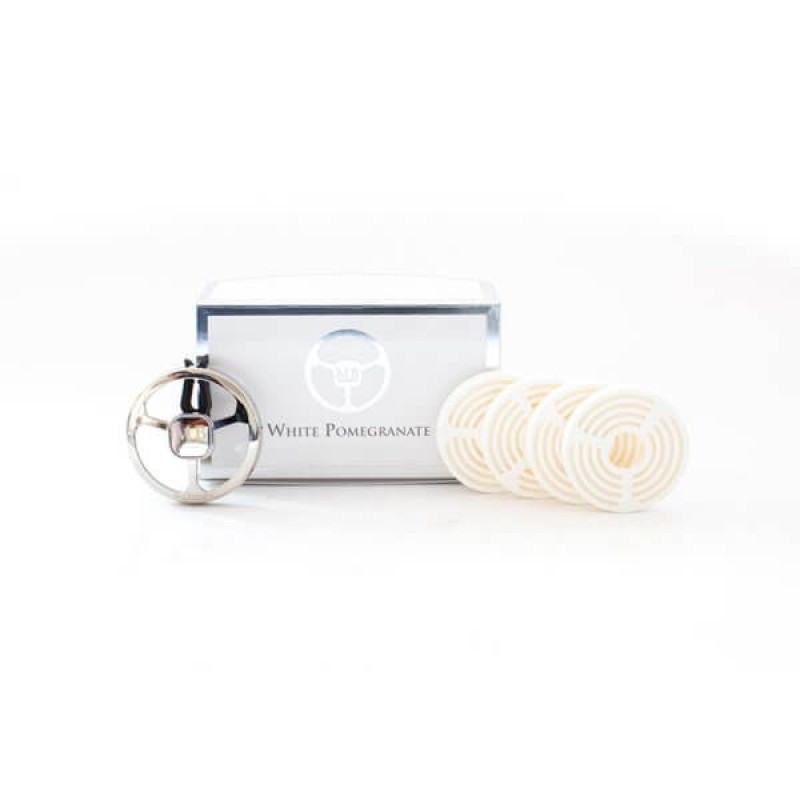Освіжувач - "Max Benjamine" - Car Fragrance - White Pomegranate (Білий гранат) + 4 запаски Освіжувач - "Max Benjamine" - Car Fragrance - White Pomegranate (Білий гранат) + 4 запаски