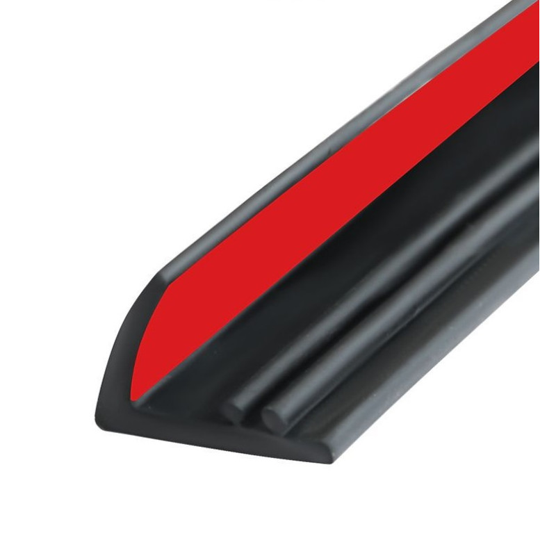 Ущільнювач скла бокового V-type #1 EPDM 5м Ущільнювач скла бокового V-type #1 EPDM 5м