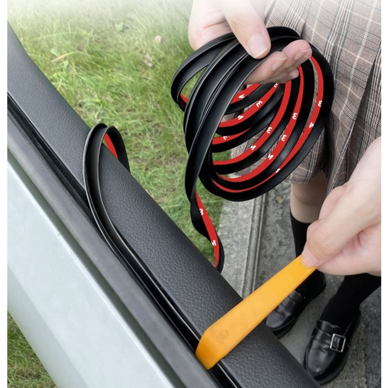 Ущільнювач скла бокового V-type #2 EPDM 5м Ущільнювач скла бокового V-type #2 EPDM 5м