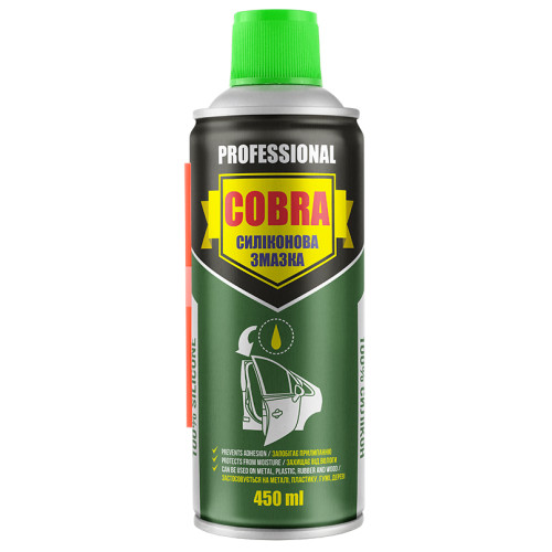 Мастило силіконове спрей 450ml "Cobra" NX45200 (24шт/ящ)