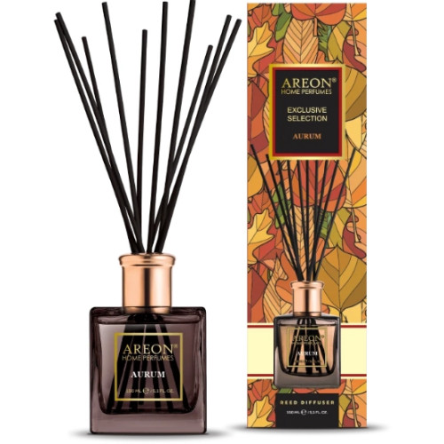 Ароматизатор 150ml - "Areon" Нome Perfume Exclusive Selection Aurum (Золото) Ароматизатор 150ml - "Areon" Нome Perfume Exclusive Selection Aurum (Золото)