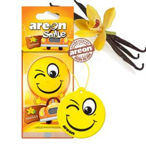 Освеж.сухой листик - "Areon" - Smile Dry - Vanilla (Ваниль)
