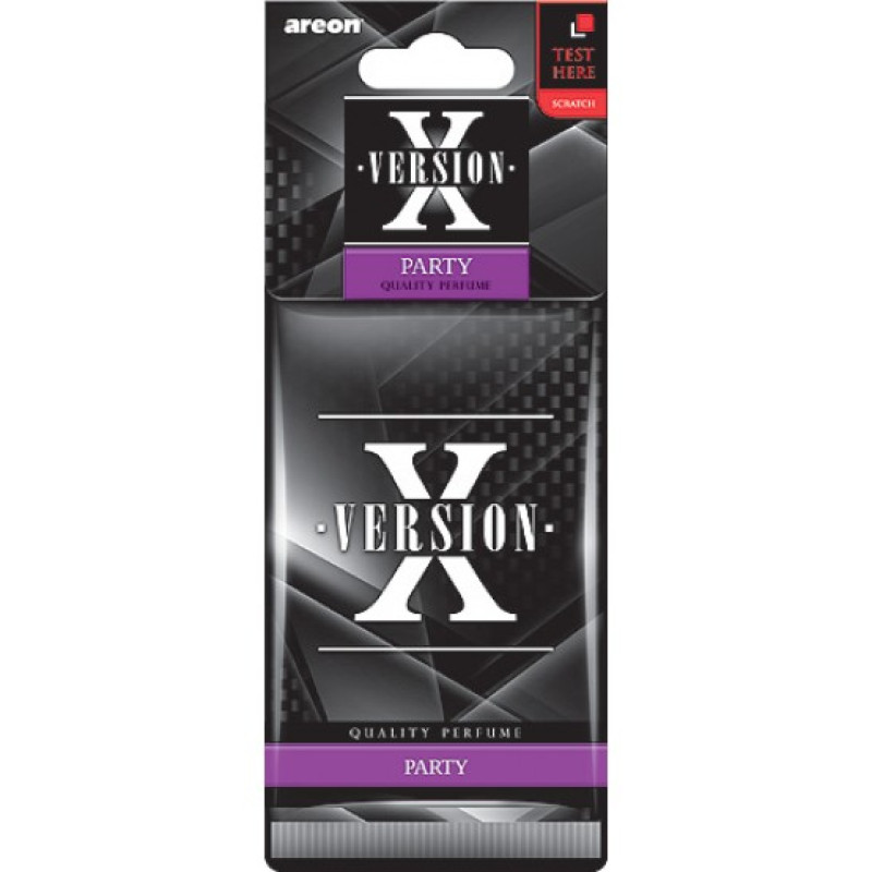 Освіжувач сухий лист - "Areon" - X-version - Party (Вечірка)