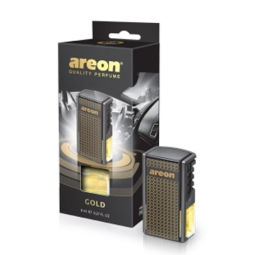 Освіжувач рідкий на обдув 8ml - "Areon" - CAR Perfume Люкс - Gold (Золото)