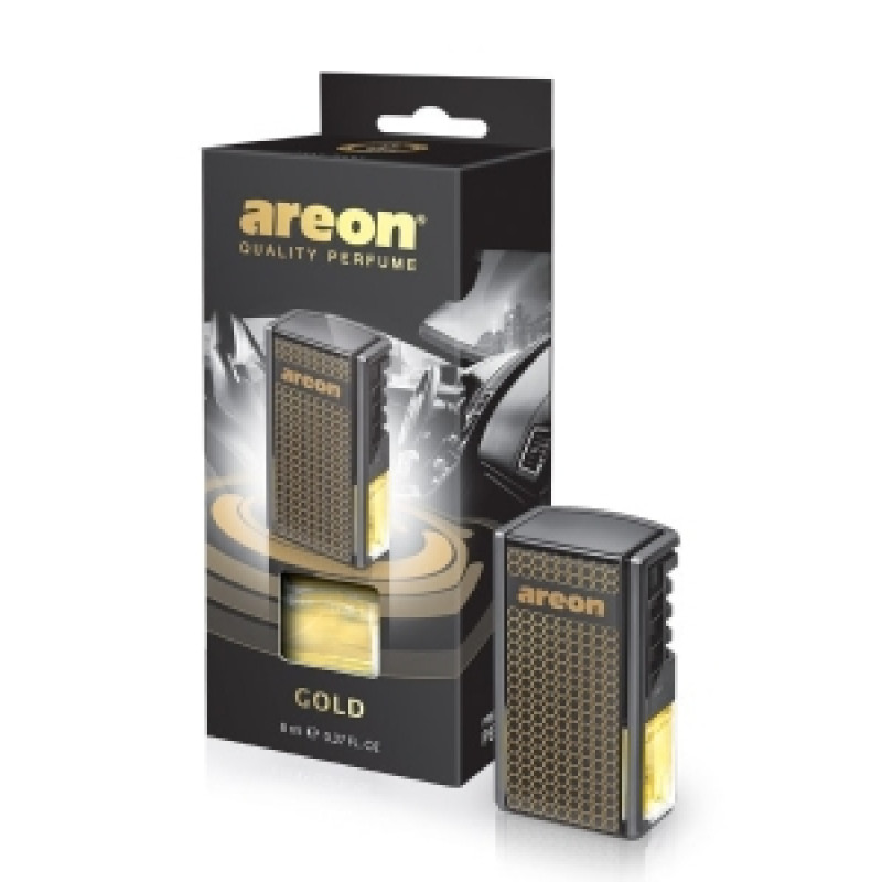 Освіжувач рідкий на обдув 8ml - "Areon" - CAR Perfume Люкс - Gold (Золото) Освіжувач рідкий на обдув 8ml - "Areon" - CAR Perfume Люкс - Gold (Золото)