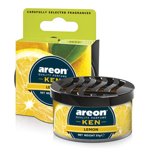 Освіжувач сухий консерва 35gr - "Areon" - Ken - Lemon (Лимон)