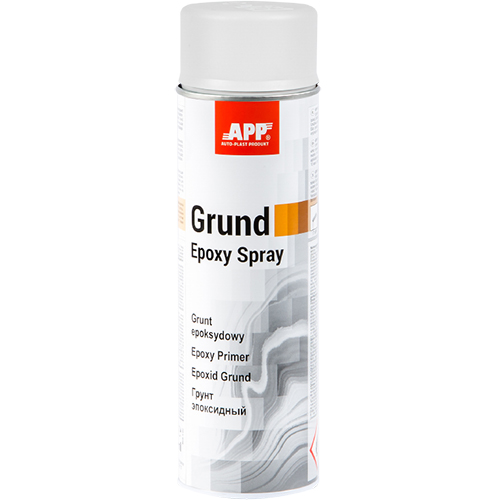 Грунт епоксидний 500ml "APP" Grund Epoxy Spray, світло-сірий 021205