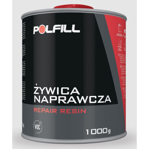 Смола ремонтна 1000g "Polfill" з затверджувачем 43143 Смола ремонтна 1000g "Polfill" з затверджувачем 43143