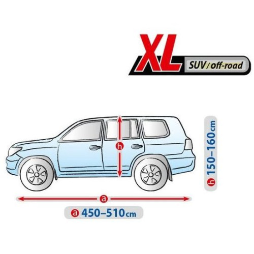 Тент Джип/Мінівен 510х195х160 см (XL) BASIC GARAGE SUV/OFF ROAD "KEGEL" "5-3969-241-3021"