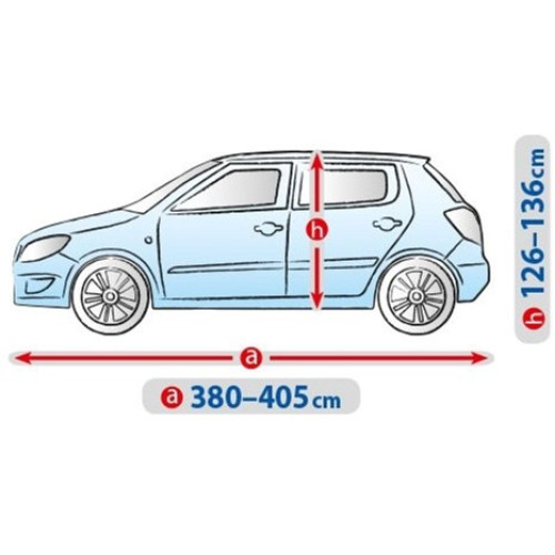 Тент Хетчбэк 405х148x136 см (M2) Basic Garage, Hatchback "KEGEL" "5-3955-241-3021"