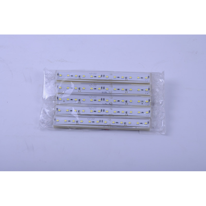 Габарит - білий - 180х20мм - 12/24V Led 12 діодів - "Thoc Auto" ТН-1210 (5шт)