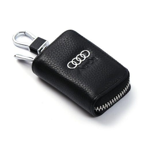 Чохол для ключів з карабіном Audi (Шкіра) 2855