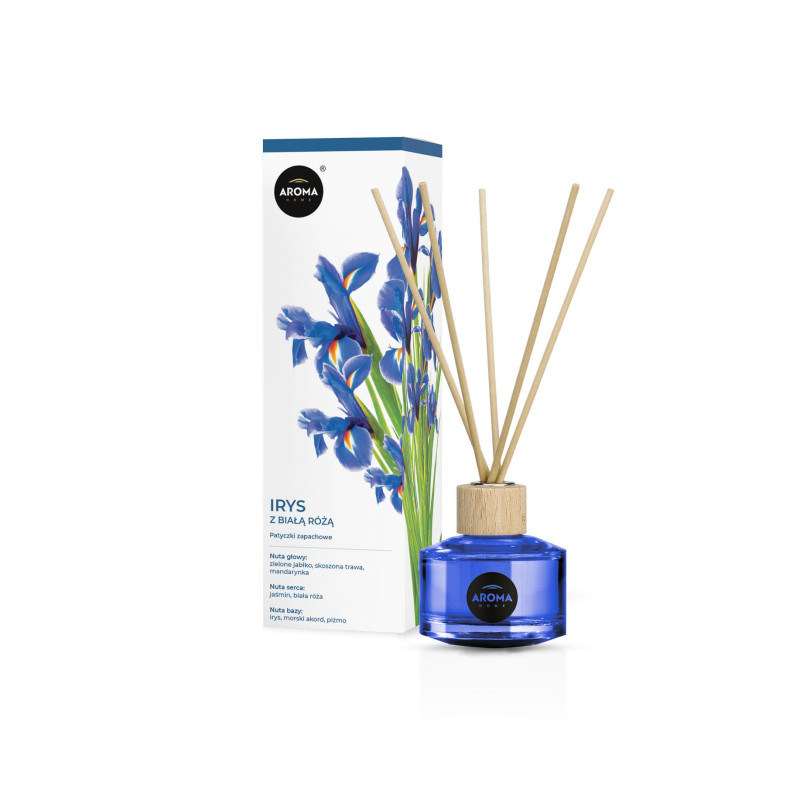 Ароматизатор  50ml - "Aroma Home" - Sticks - Iris with a white rose/Blossom(Квітковий) 92765(6шт/уп)