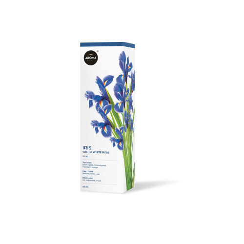 Ароматизатор  50ml - "Aroma Home" - Sticks - Iris with a white rose/Blossom(Квітковий) 92765(6шт/уп)