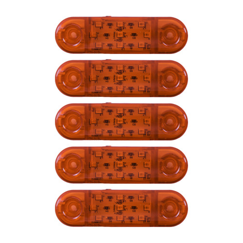 Габарит - помаранчевий - 110х40мм - 12/24V Led 9 діодів - "MRT-23" - К-130 (5шт) Габарит - помаранчевий - 110х40мм - 12/24V Led 9 діодів - "MRT-23" - К-130 (5шт)
