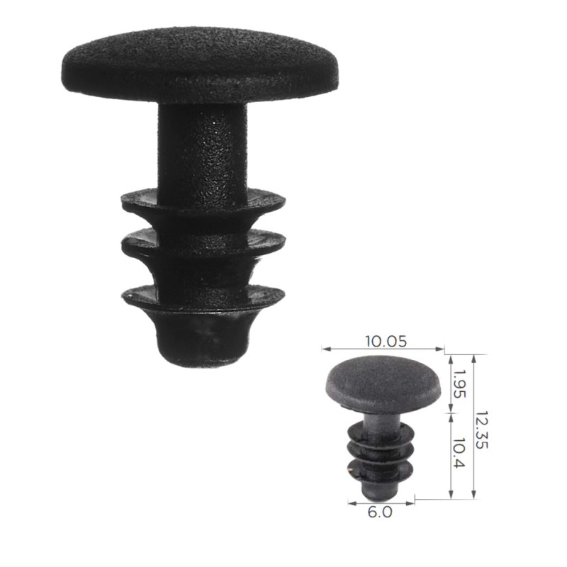 Кліпси C1003 обшивки/ущільнювач/двері TOYOTA, LEXUS, SUBARU, MITSUBISHI, HONDA 6786920030 (уп.100шт) Кліпси C1003 обшивки/ущільнювач/двері TOYOTA, LEXUS, SUBARU, MITSUBISHI, HONDA 6786920030 (уп.100шт)