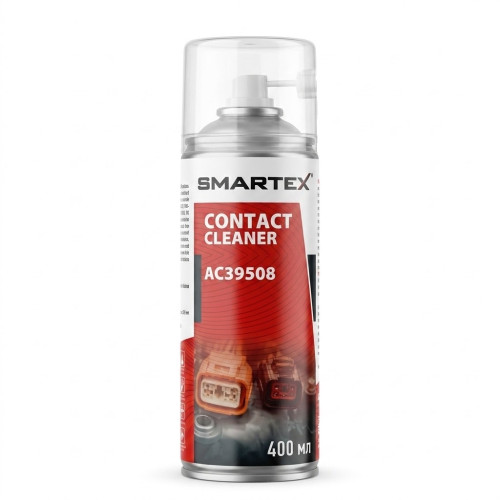 Очищувач електроконтактів спрей 400ml "Smartex" CONTACT Cleaner AC39508 (12шт/уп) Очищувач електроконтактів спрей 400ml "Smartex" CONTACT Cleaner AC39508 (12шт/уп)