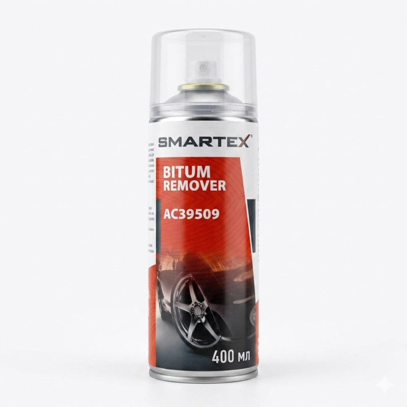 Очищувач бітуму спрей 400ml "Smartex" Bitum Remover AC39509 (12шт/уп) Очищувач бітуму спрей 400ml "Smartex" Bitum Remover AC39509 (12шт/уп)