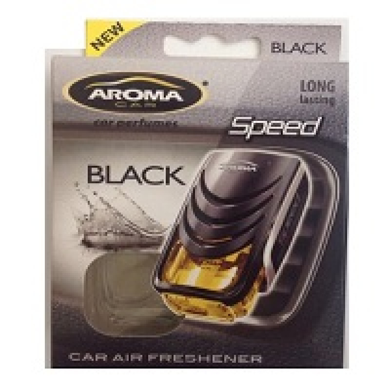 Освіжувач рідкий на обдув 8ml - "Aroma" - Speed - Black (Блек) Освіжувач рідкий на обдув 8ml - "Aroma" - Speed - Black (Блек)