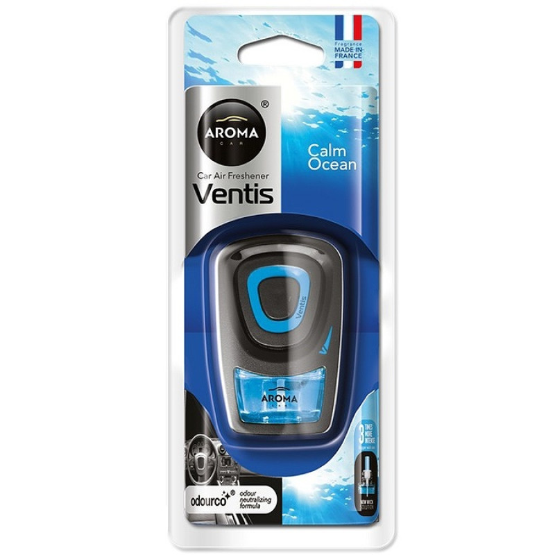 Освіжувач рідкий на обдув 8ml - "Aroma" - Ventis - Calm Ocean (Океан) Освіжувач рідкий на обдув 8ml - "Aroma" - Ventis - Calm Ocean (Океан)