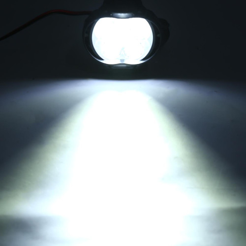 Фара LED Круг-міні 10W (1W*6) 12V 50*55*95mm Дальнє/Spot (1шт) (пластик.корпус) JP020/19 6 Led
