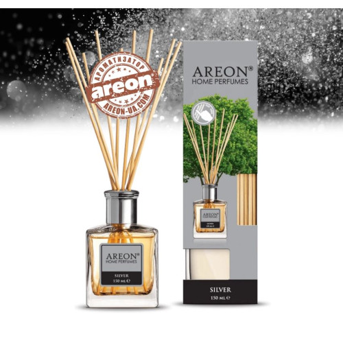 Ароматизатор 150ml - "Areon" Нome Perfume LUX Silver (Сільвер) Ароматизатор 150ml - "Areon" Нome Perfume LUX Silver (Сільвер)