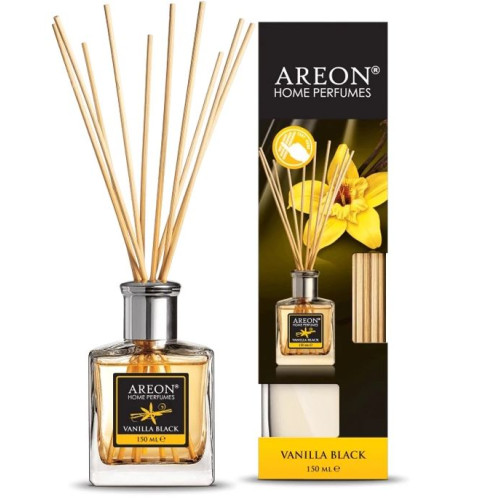 Ароматизатор  150ml - "Areon" Нome Perfume Vanilla Black (Чорна Ваніль)