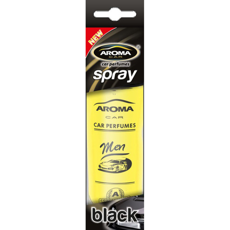 Освіжувач спрей 50ml - Aroma - Car Spray Men - Black (Блек) Чоловічий аромат