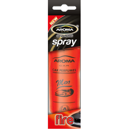 Освіжувач спрей 50ml - Aroma - Car Spray Men - Fire (Вогонь) Чоловічий аромат