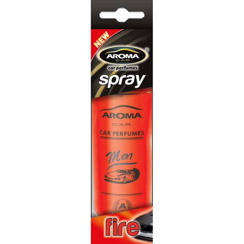 Освіжувач спрей 50ml - Aroma - Car Spray Men - Fire (Вогонь) Чоловічий аромат