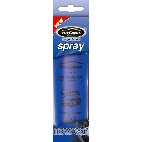 Освіжувач спрей 50ml - "Aroma" - Car Spray Classic - New Car (Нова Машина)