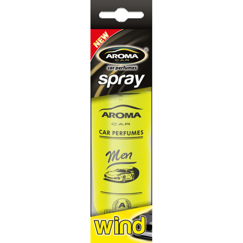 Освіжувач спрей 50ml - Aroma - Car Spray Men - Wind (Вітер) Чоловічий аромат