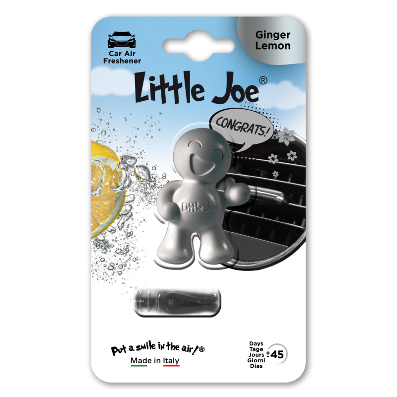 Освіжувач на обдув "Маленький Джо Ок" Імбир-Лимон (GINGER LEMON Silver) "Little Joe" ET1717 Освіжувач на обдув "Маленький Джо Ок" Імбир-Лимон (GINGER LEMON Silver) "Little Joe" ET1717